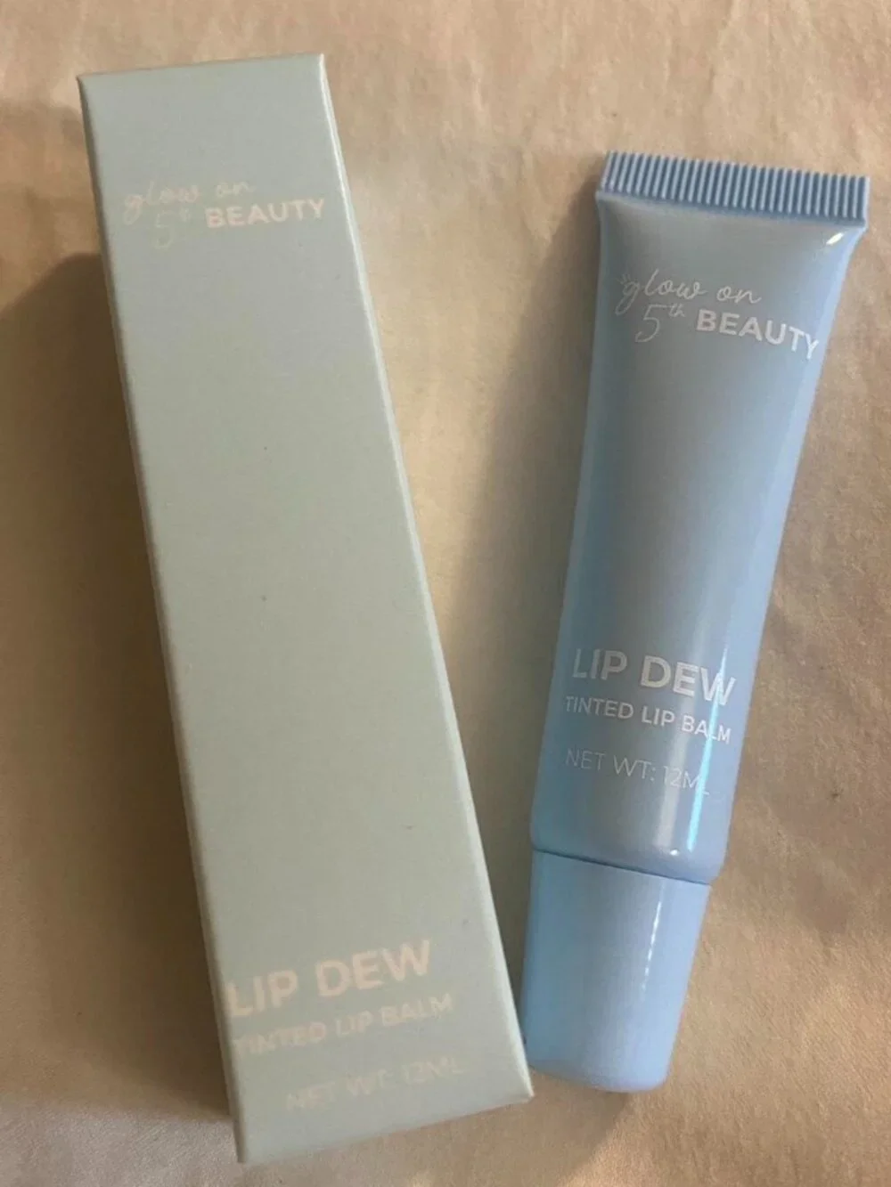 Glow On 5th Beauty Ultra Moisturizing Grapefruit Lip Balm Lip Dew 12mL-NEW